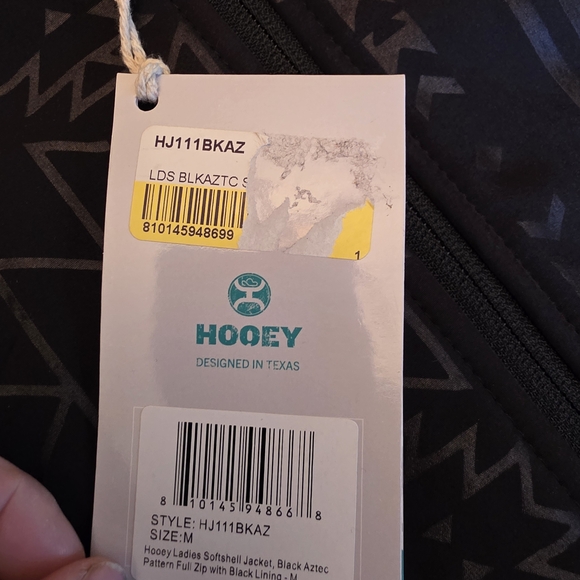 Women's Hooey Softshell Aztec Print Jacket Nwt Size M - Picture 7 of 8